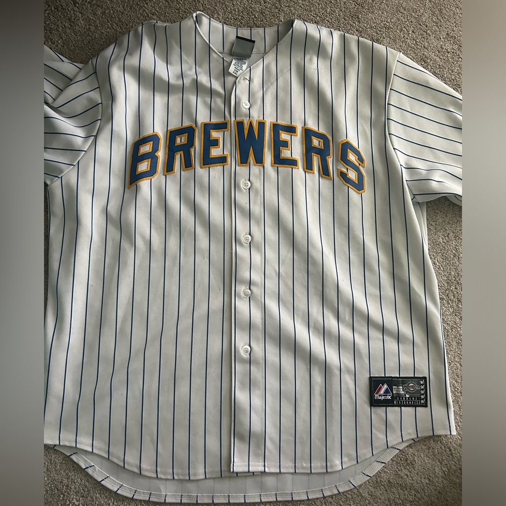 Brewers jersey by Majestic Braun